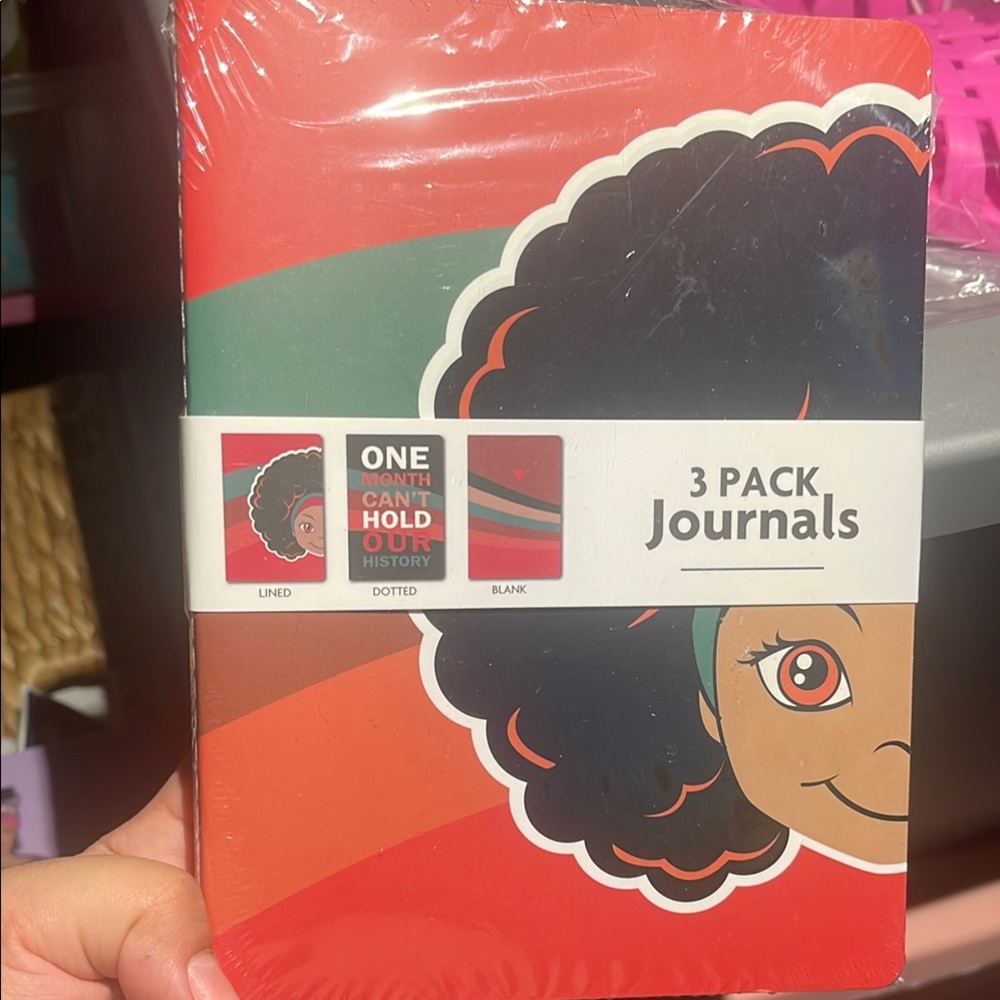 Colorful 3-Pack Journals